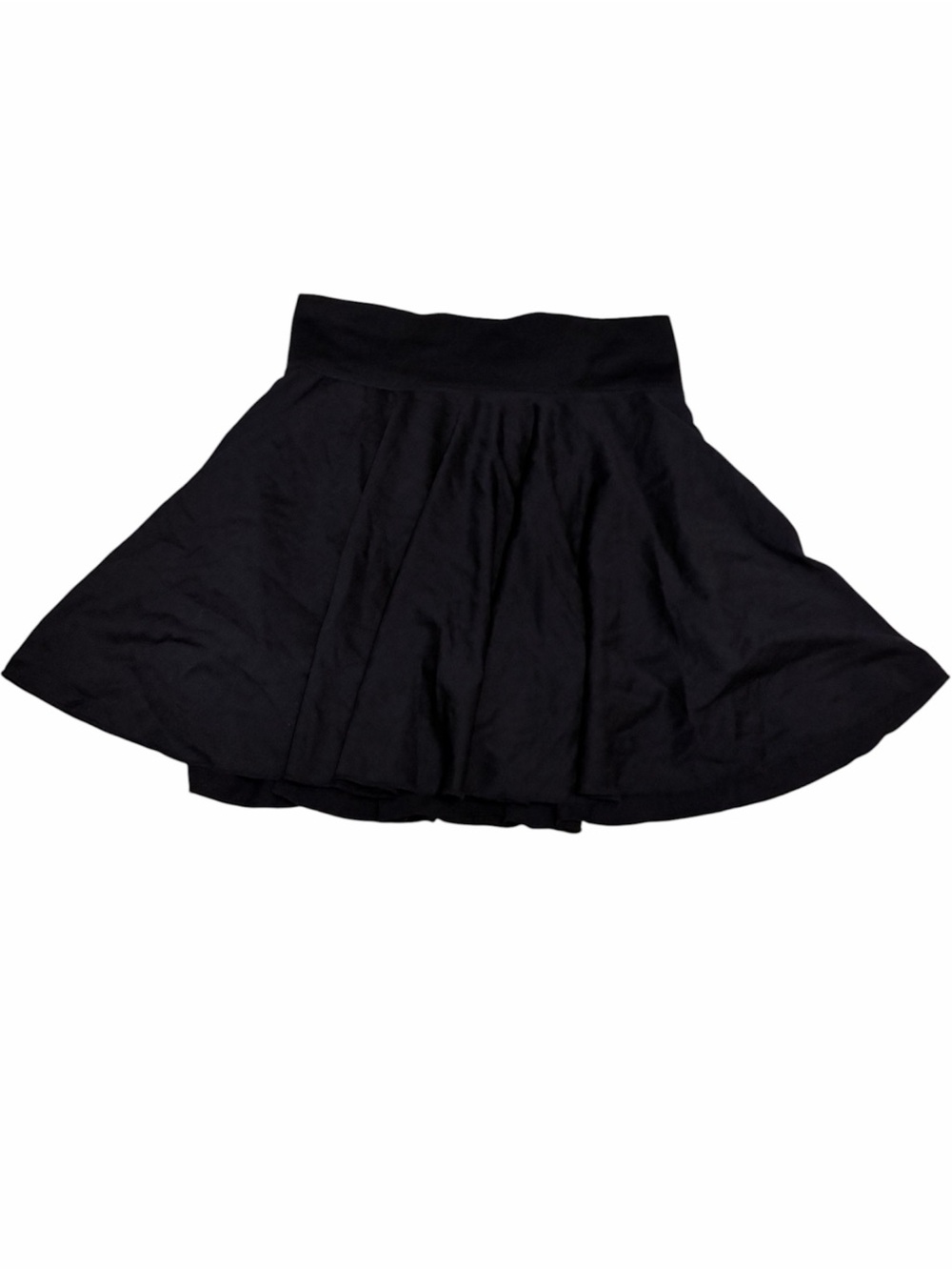 OQQ medium Women's Black High-Waisted Flared Athletic Skort